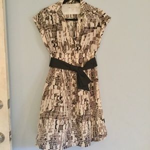 Nanette Lenore Printed Silk Dress